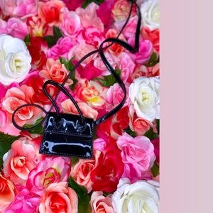 Mini top handle satchel bag